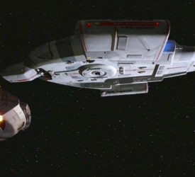 Approaching and Docking at DS9