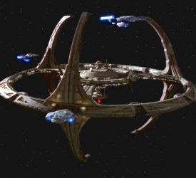 Docked at DS9 – Very Far Away Aft View